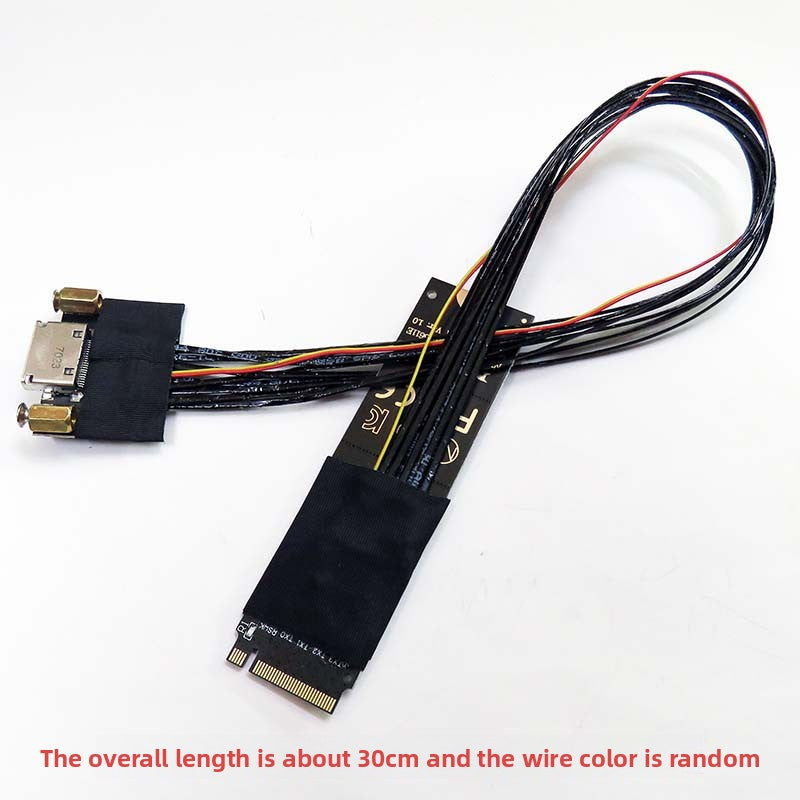 NVMe M.2 to Oculink SFF-8611 SFF-8612 Female PCIe 4.0 adapter cable Repair Tools