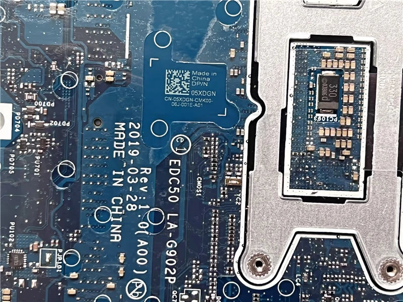 (Shipping fee not include)全新DelL motherboard  system board 5500 cn-05XDGN SRF9W I7-8665U LA-G902P 维修