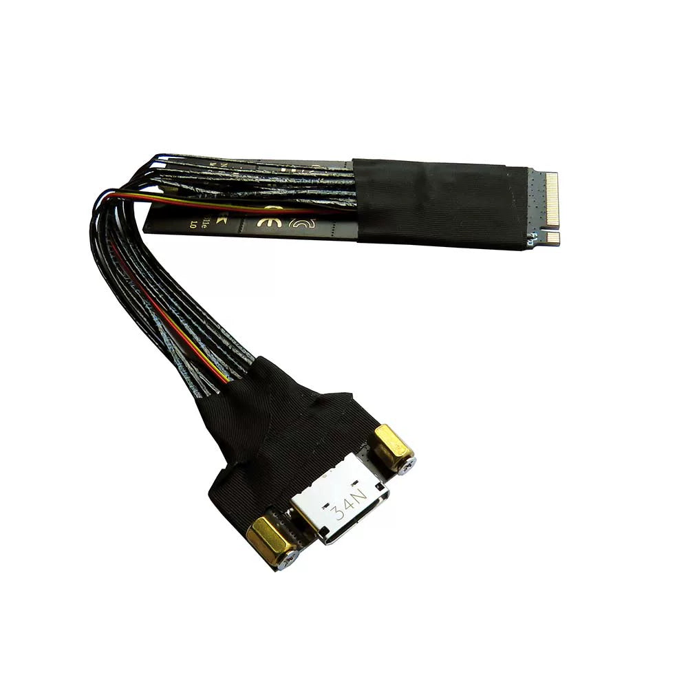NVMe M.2 to Oculink SFF-8611 SFF-8612 Female PCIe 4.0 adapter cable Repair Tools