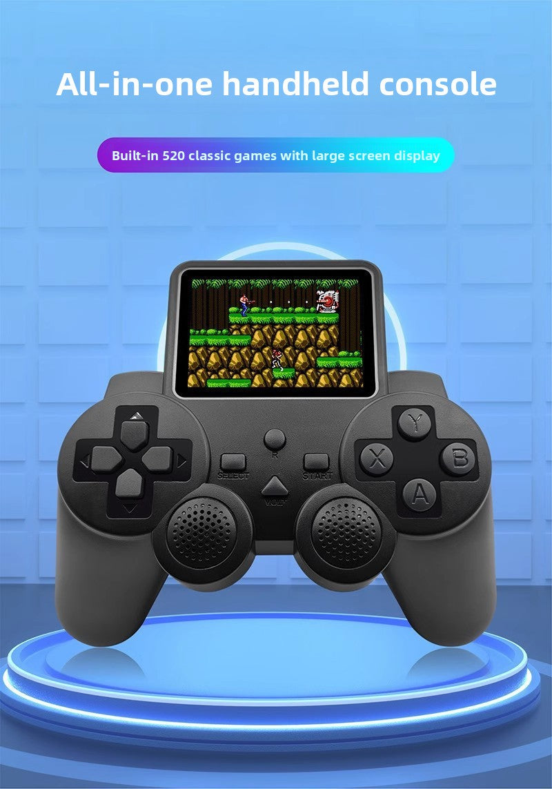 Handheld console 2in1 S10  520games HD 1020mAh type C rechargable games Handheld Game Player console