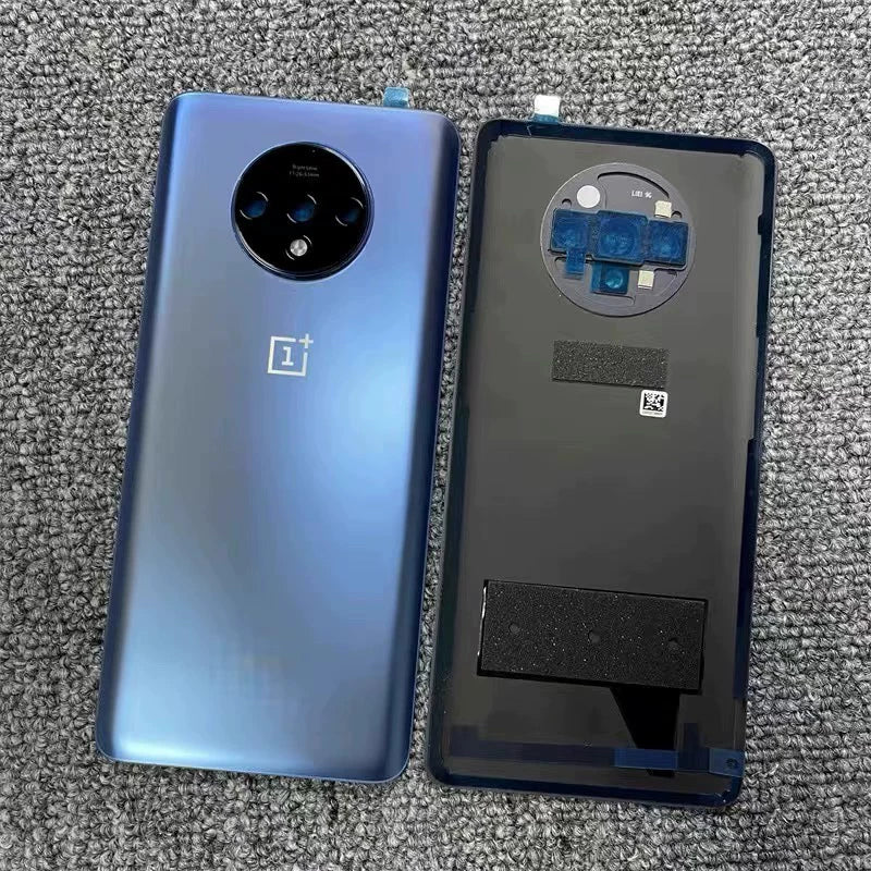 AAA+ quality For OnePlu Back Battery Cover Door Rear Glass Oneplus 6 6T 7 7T 7Pro 7TPro Battery Cover  Case With Camera Lens OnePlus phone repair parts