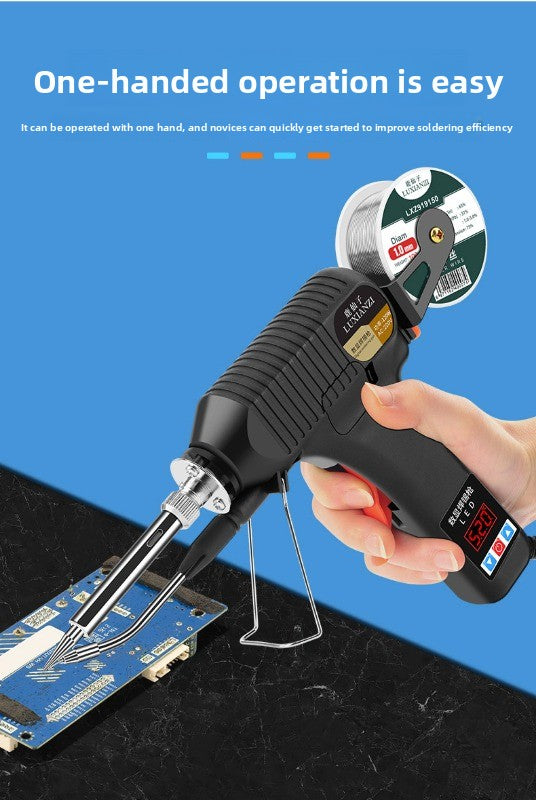 Electric soldering iron automatic tin repair welding household small high power solder gun machine manual 120W  Laptop Mobile Phone Repair tools