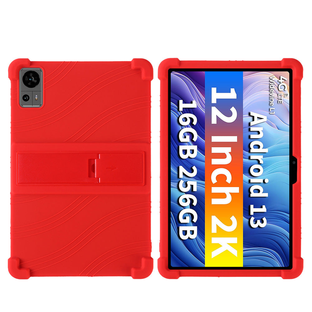 Applicable Teclast T60 tablet protective case 12 inches with bracket anti-drop silicone protective cover TLA001 Protect case