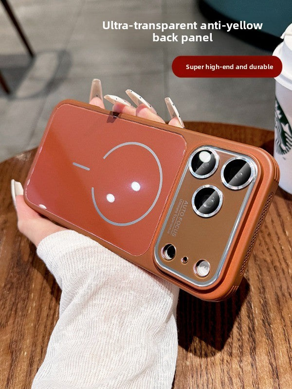 Ice heat dissipation Magnetic suction For iPhone 18promax mobile phone case New iPhone17 with lens film All-inclusive protection 16Pro Side heat dissipation and breathability 15 men's and women's cases Phone Accessories