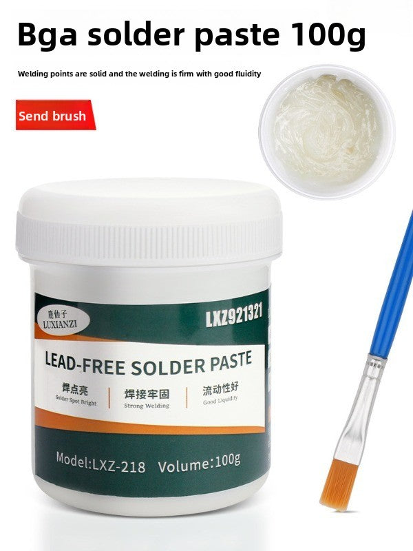 Mobile phone repair welding bga solder flux lead-free halogen-free flux leave-in rosin solder paste solder oil  Laptop Mobile Phone Repair tools