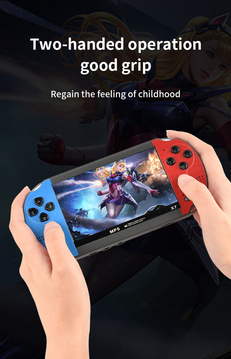 4.3" inch HD X7 special 15000 games Handheld Game joystick Player console retro arcade dual-joystick PSP handheld game console