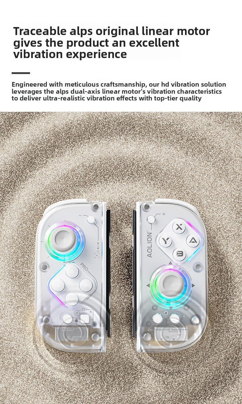 Auga Lion J20Pro Knight wireless gamepad Hall rocker mechanical button switch left and right handle