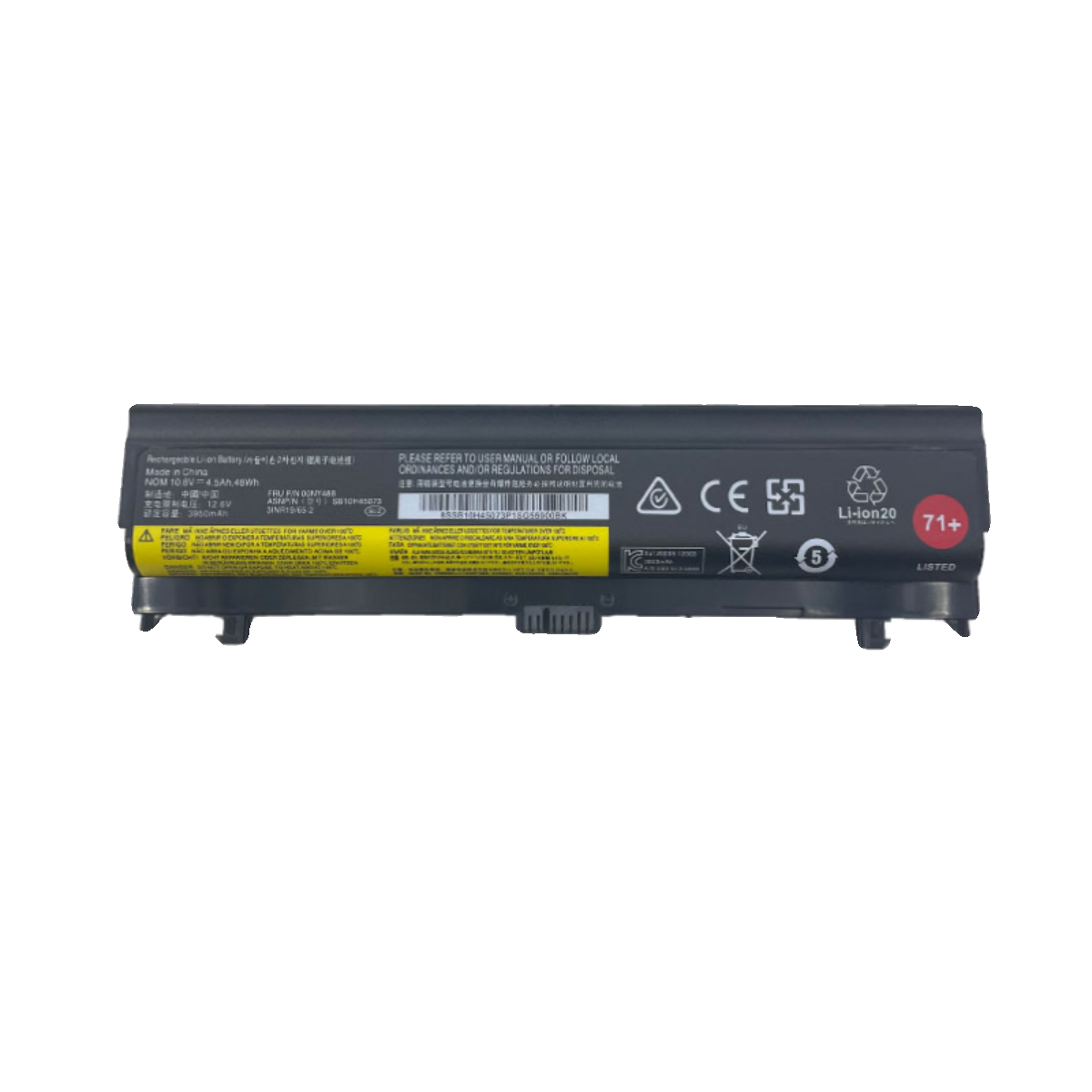 (Shipping fee not include)forFor  Lenovo  L560 L570 SB10H45073 45071 00NY488 486 battery 71+