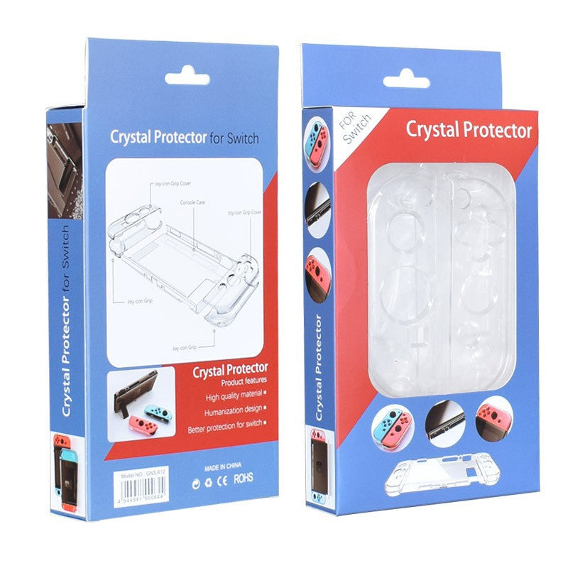Switch crystal case for Nintendo switch game console protective case PC transparent case hard case