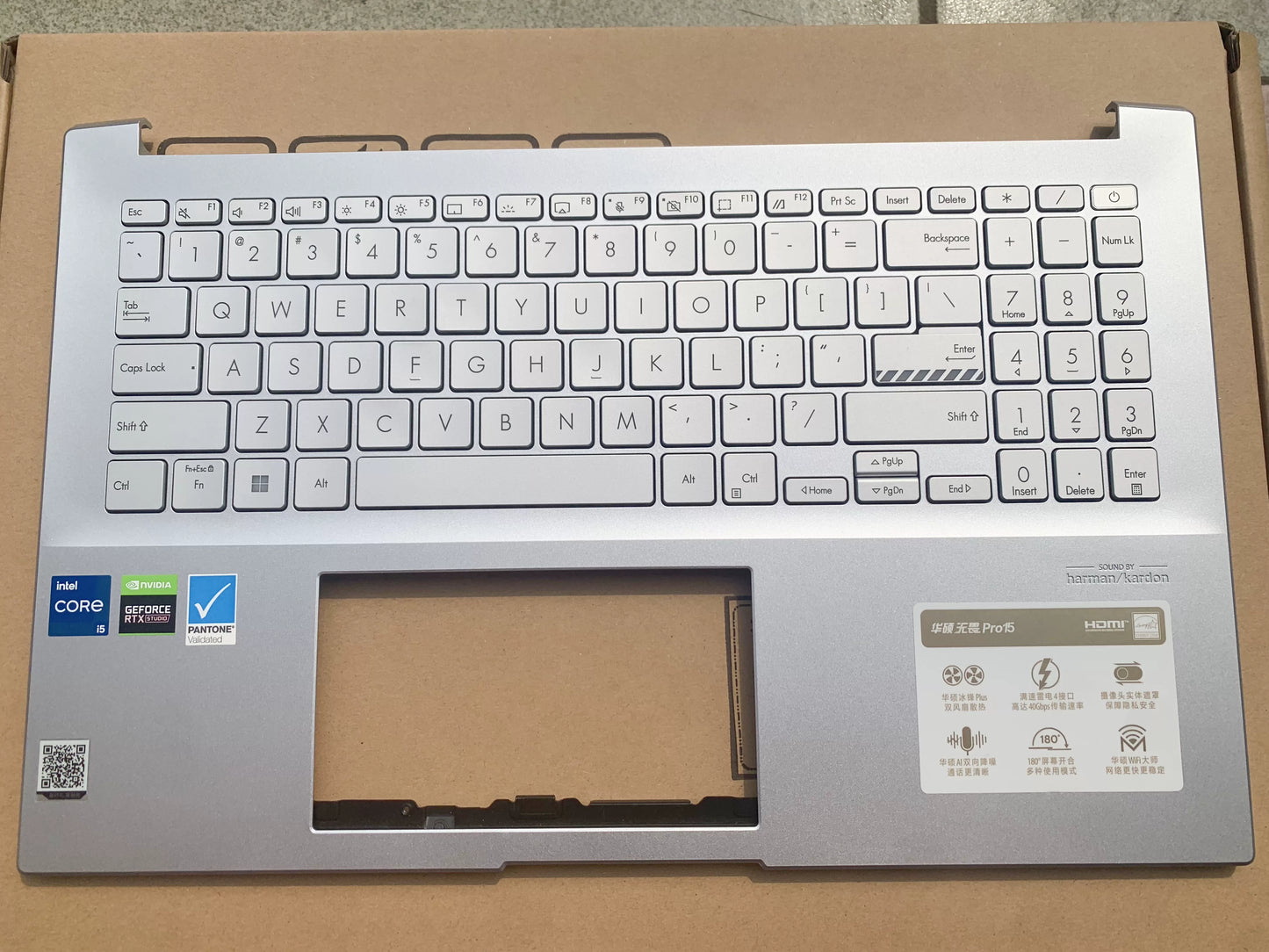 Upper case keyboard for ASUS VIVOBOOK Pro15 M6500R M6500 M6500Q keyboard C case COVER KEYOARD