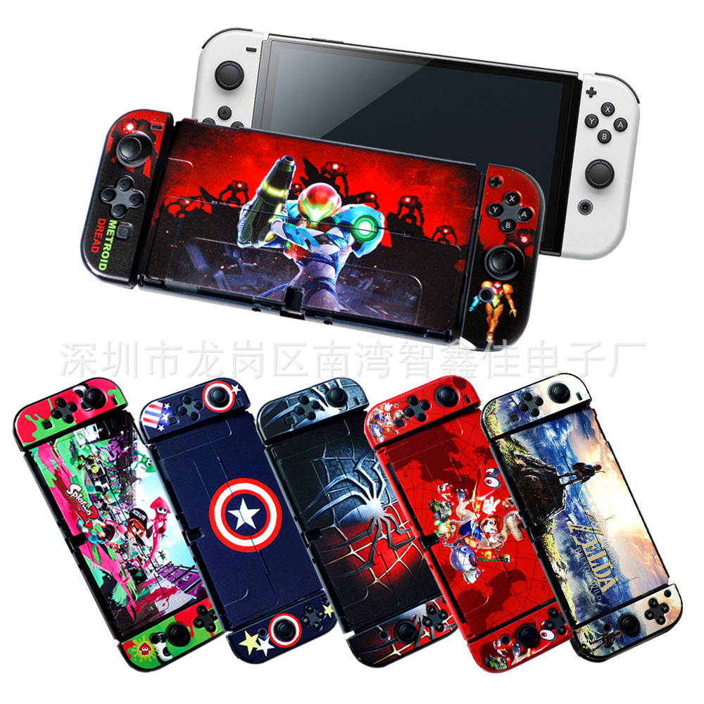 Suitable for Nintendo switch OLED host protective case switch OLED color case game console protective case