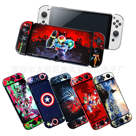 Suitable for Nintendo switch OLED host protective case switch OLED color case game console protective case