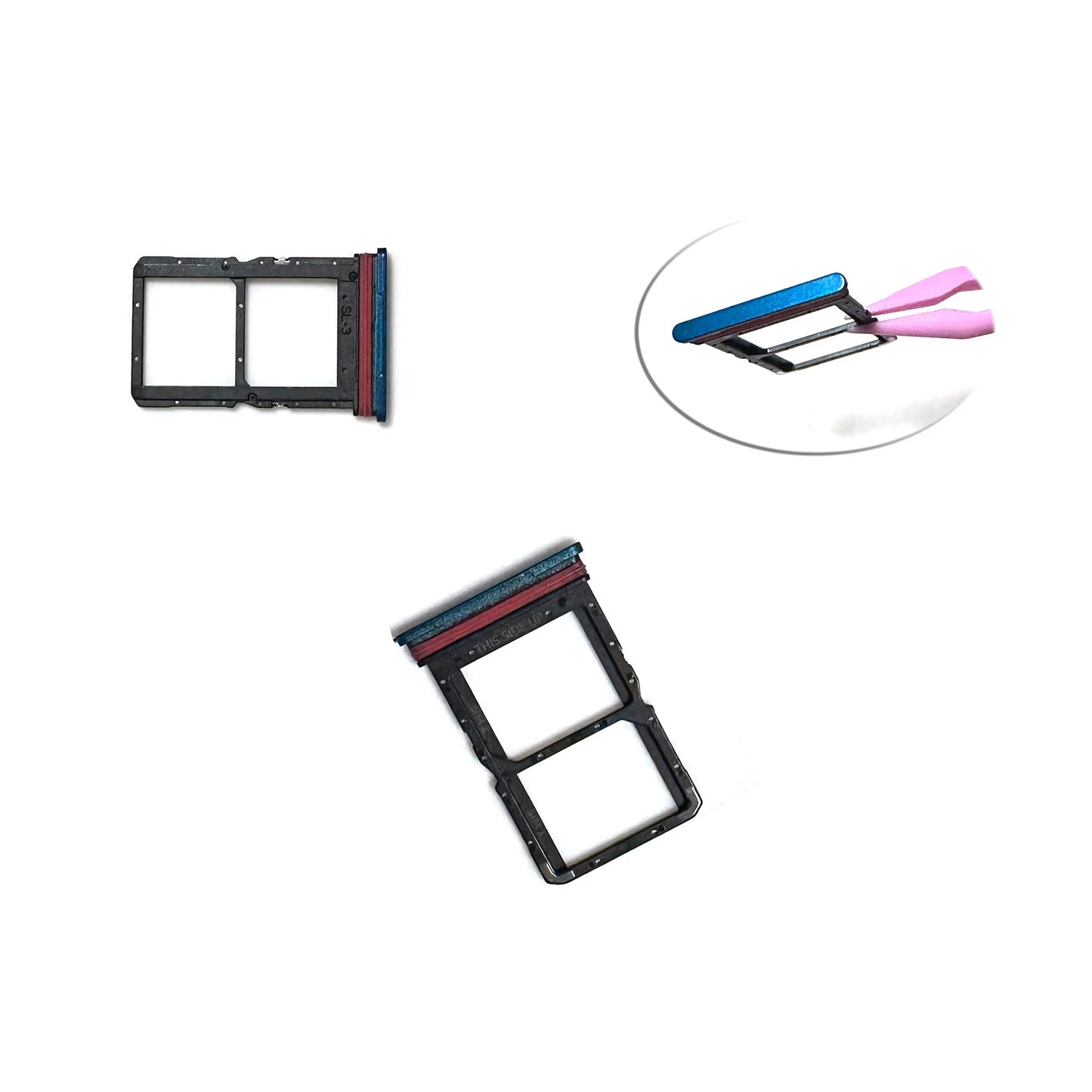 For Motorola Moto G60 G60S G71 G71S G73 G75 Sim card holder