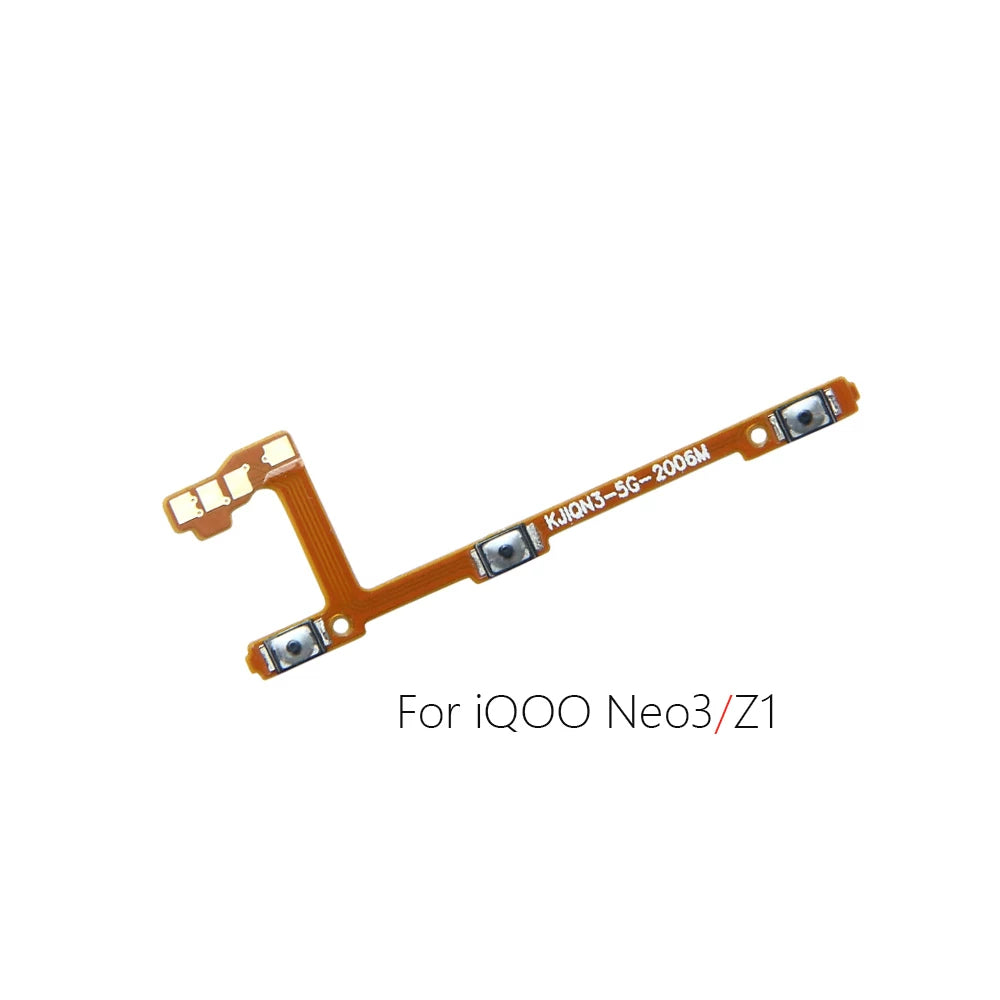 Vivo iQOO Neo3 Z1 U5x Z1x Z3 Z6 Power cable Switch on of ribbon flex