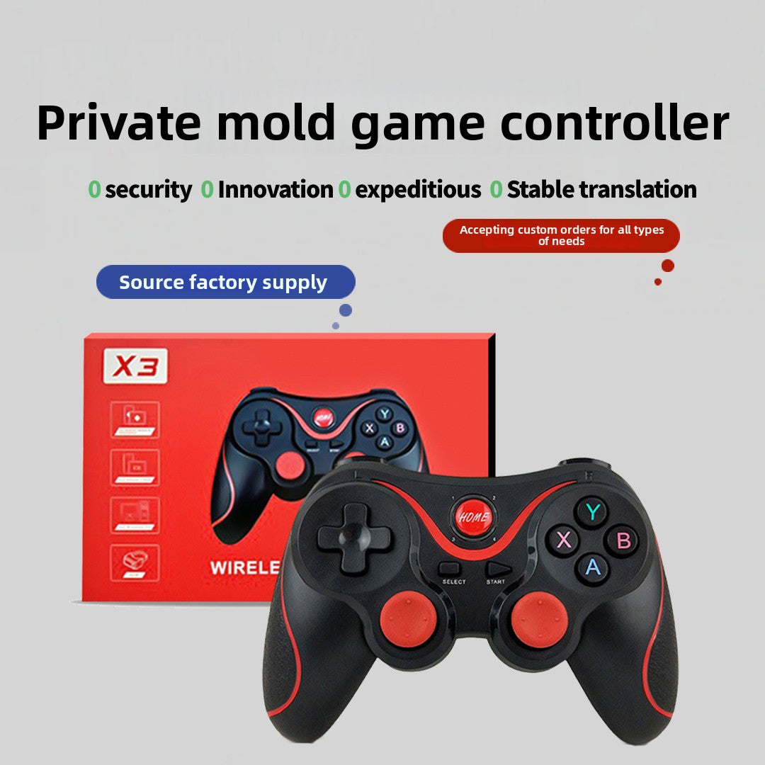 Eating chicken mobile game peripherals X3 mobile phone wireless bluetooth gamepad smart TV computer universal handheld