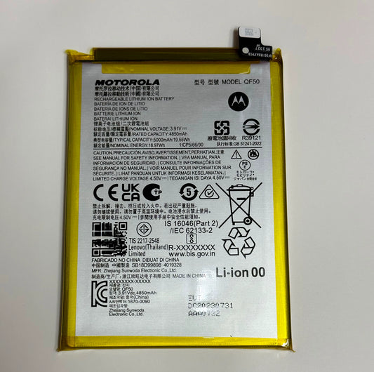 Motorola g34 Battery XT 2363-4 QF50 Battery Large Capacity Electric Board Motorola phone repair parts