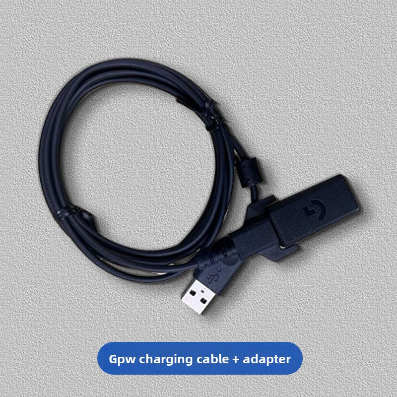 Mouse adapter data charging cable for Logitech GPW G502X/PLUS G502 G703/G900/G903 G913/G913TKL MX2/2S MX3/3S/keys G502hero/SE/KDA G402 G304 GPW GEN2 GEN3 GEN4 GEN1 Mouse RECIEVER adapter Laptop accessories