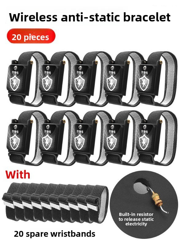 Wireless anti-static bracelet, human body static cordless, electronic wired to remove static ring  Laptop Mobile Phone Repair tools