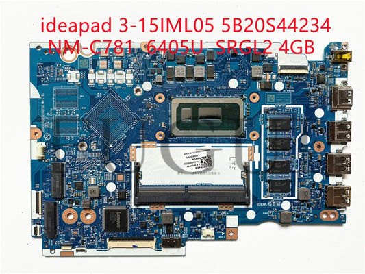 (Shipping fee not include)Lenovo/ lenovo motherboard system board ideapad 3-15IML05 NM-C781 I5-10210U