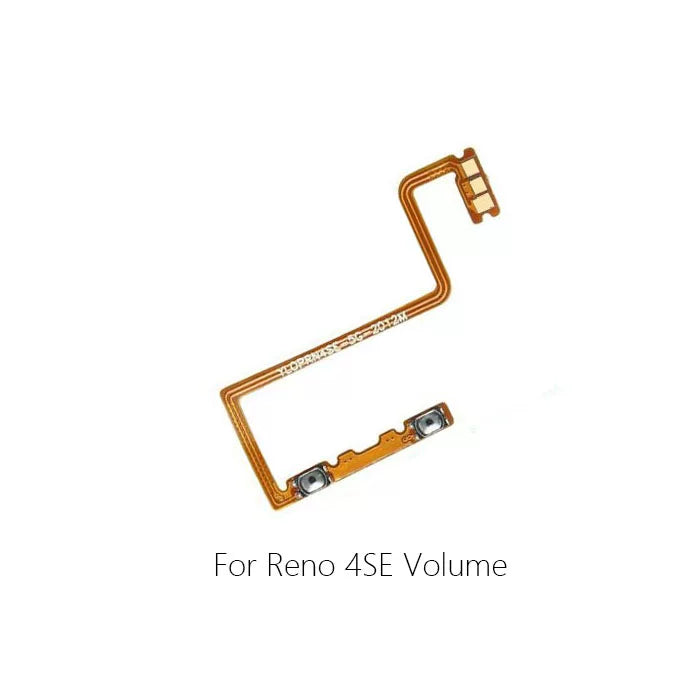 For Oppo Reno4 4F 4Pro 4SE 4Z Power cable Switch on volume cable of ribbon flex