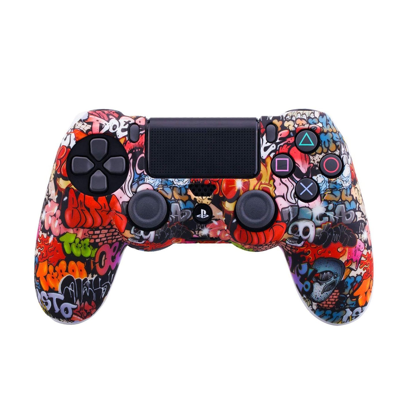 PS4 handle protective cover water transfer process PS4 handle silicone cover camouflage silicone cover PS4 handle cover
