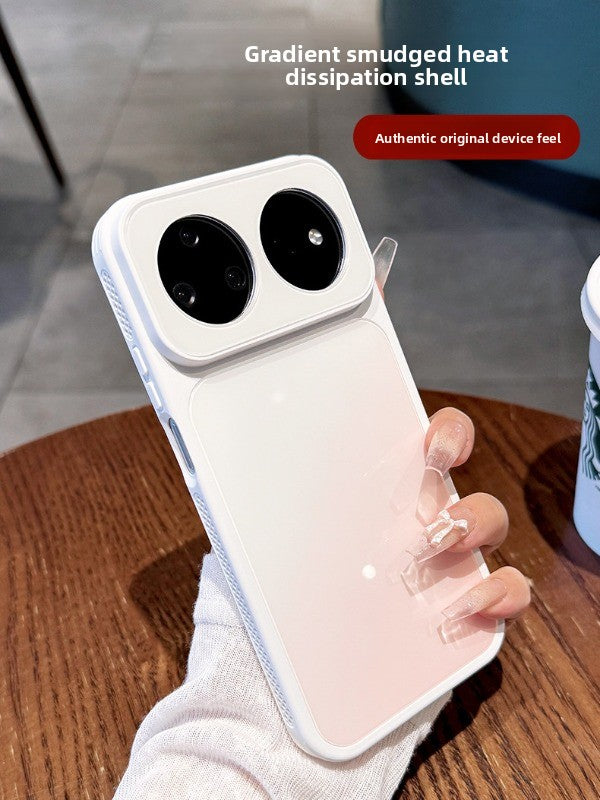 Smudge heat dissipation gradual change For Huawei nova16pro mobile phone case New 16ultra large hole lens all-inclusive protective case nova16 side heat dissipation mesh design shell Phone Accessories