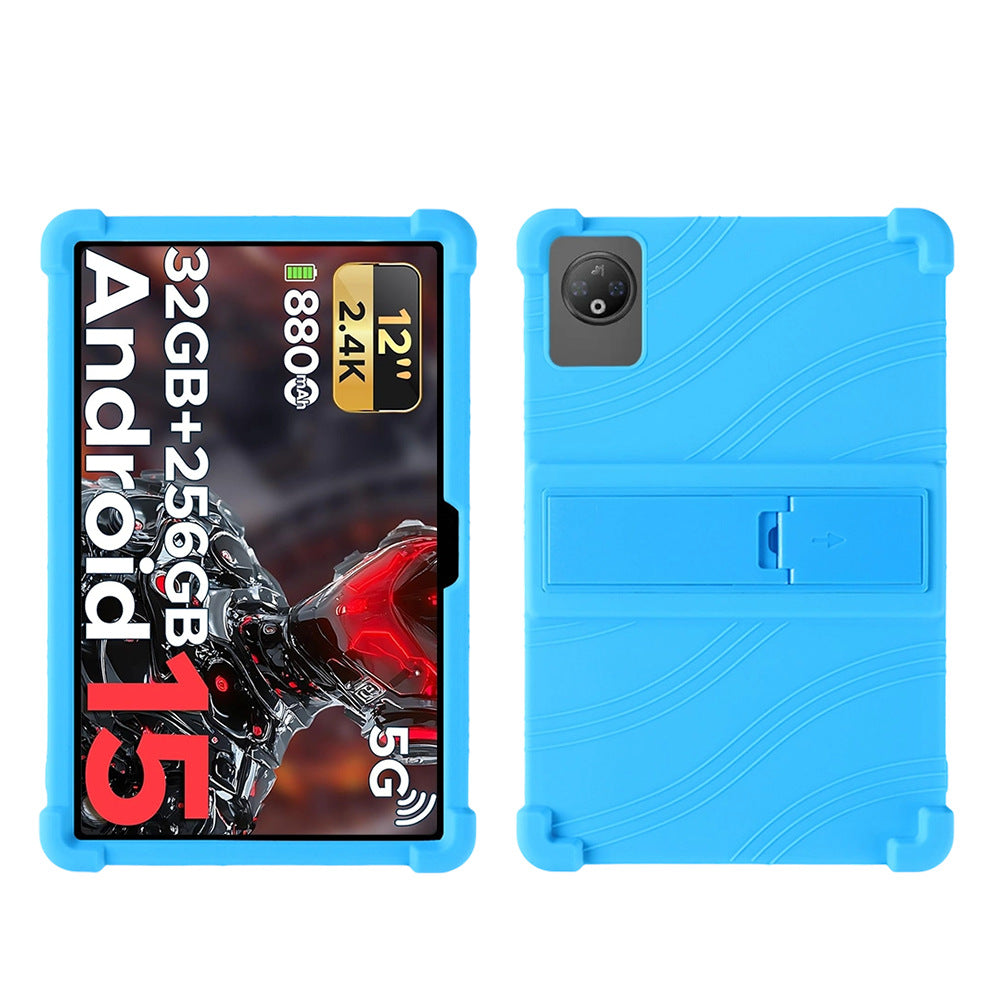 Applicable DOOGEE VPad tablet protective case 5G 12 inch office with bracket anti-drop soft silicone protective case Protect case