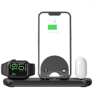 3-in-1 wireless charger, multi-function charging base, suitable for Apple 6-13 series mobile phone watch earphones