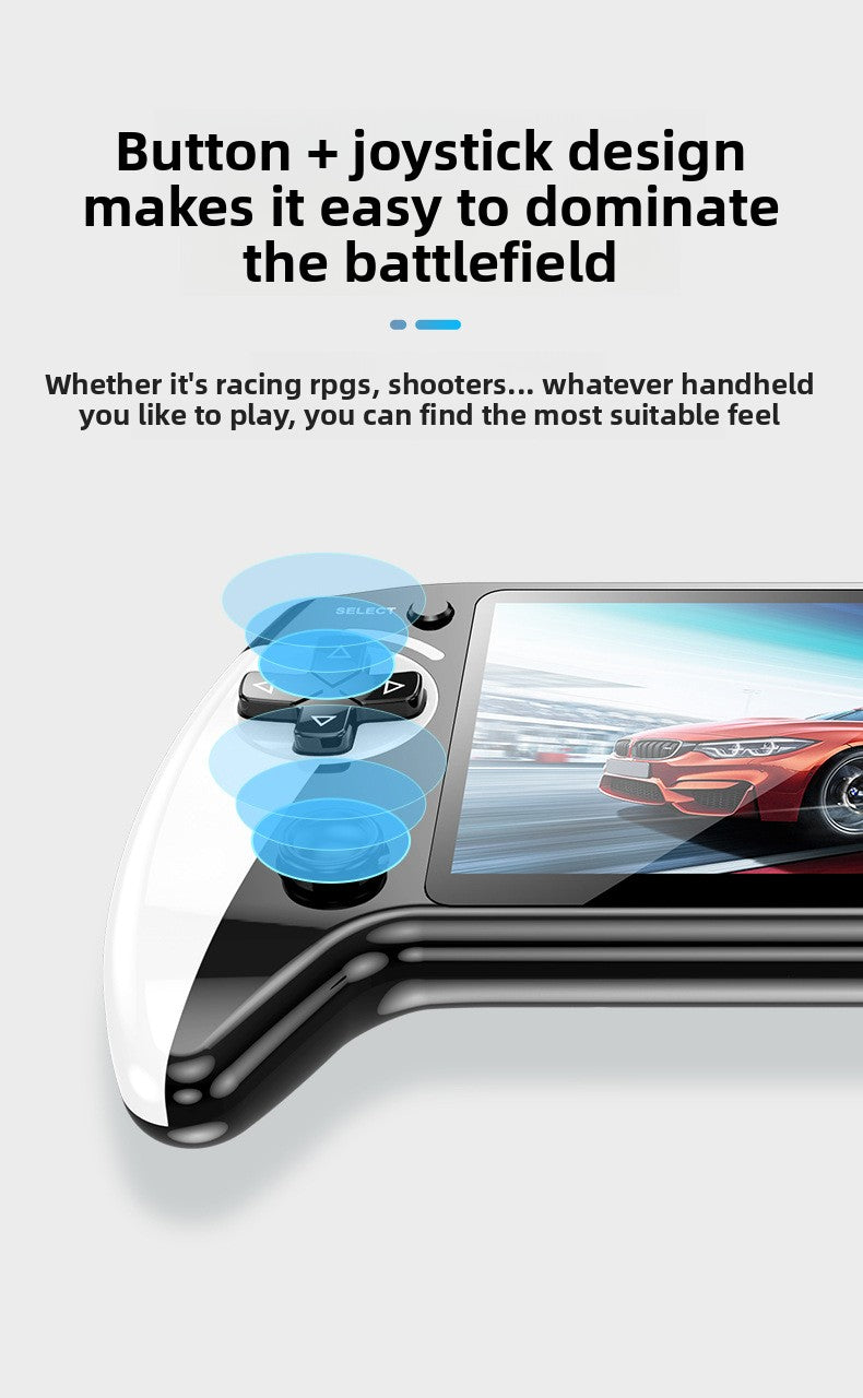 5.5" inch x9 IPS HD PSP lINUX 2000mAh type C rechargable games Handheld Game Player console supporting wireless gamepad connected
