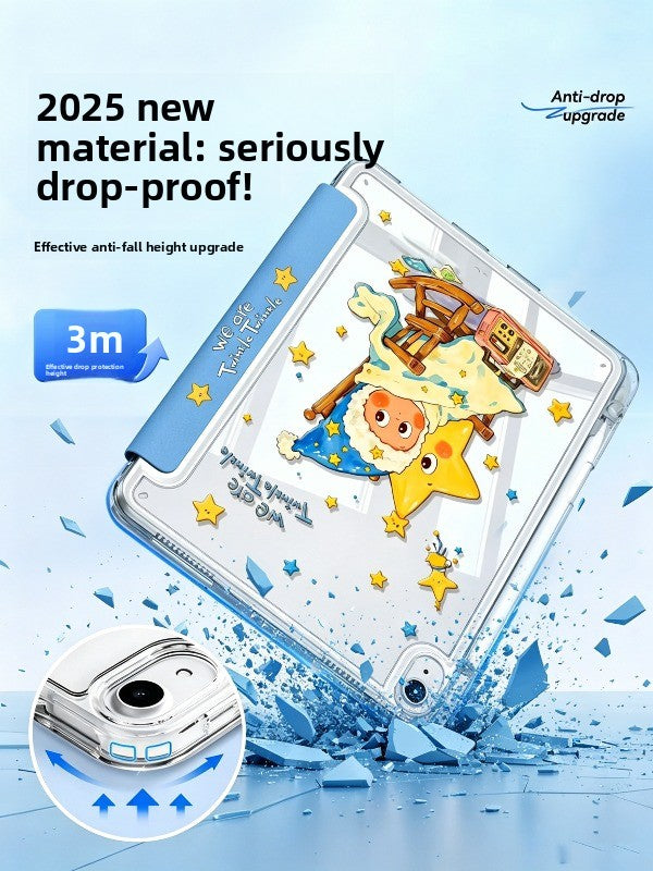 For huawei tablet case matepad115s case 11 with pen slot 2025 new air12 soft light version Pro12.2 transparent se10.4 For glory x10pro throw pillow star 11.5s Tablet Accessories