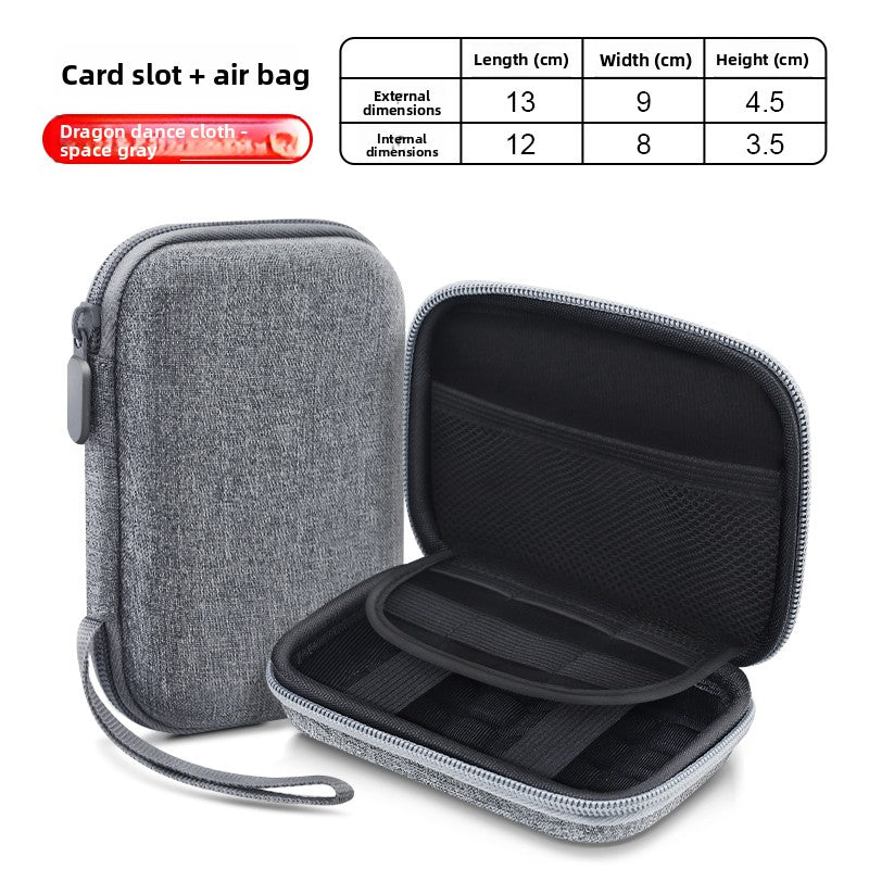 CCD camera bag, card machine storage bag, suitable for Canon, Sony, Fuji, Nikon, camera case, hard case, retro card machine storage box, small digital camera storage bag, shockproof, compressive and anti-drop warehouse Digital camera accessories