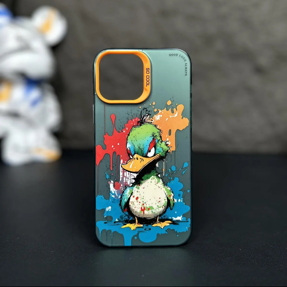 Accessories oil painting splash ink puppy apple 14/12/11/iPhone13Promax Internet celebrity tide 14Pro personalized mobile phone case