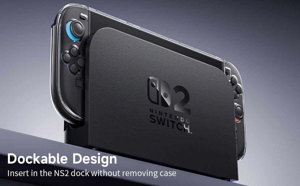 Suitable for Nintendo switch2 generation protective case ns2 transparent crystal box NS2 game console split all-inclusive case