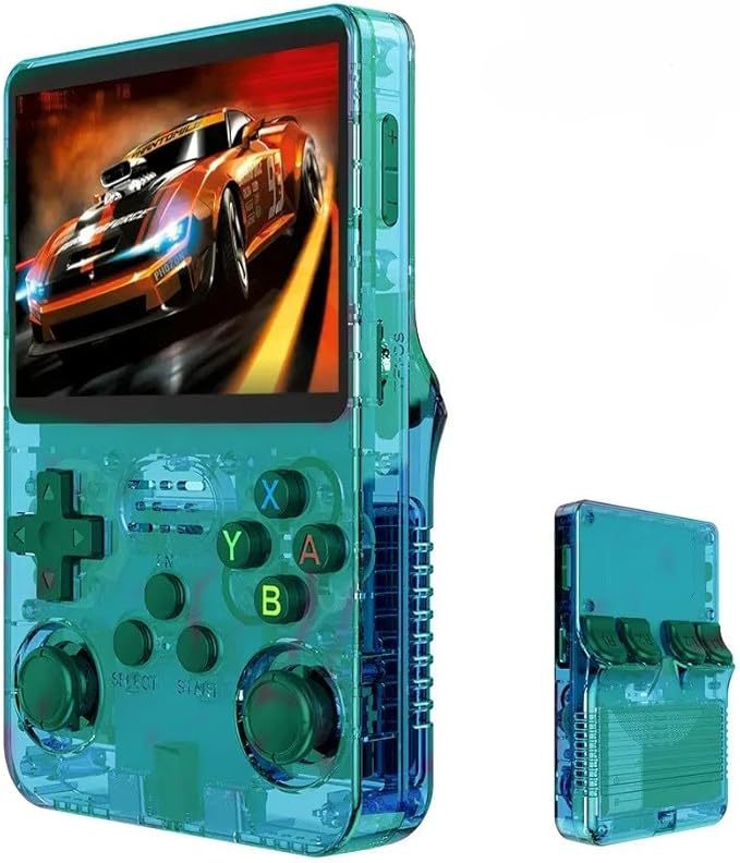 3.5" inch R36S Retro Handheld Game Console 1020mAh 64GB/128GB Portable Gaming Device with Built-in Games