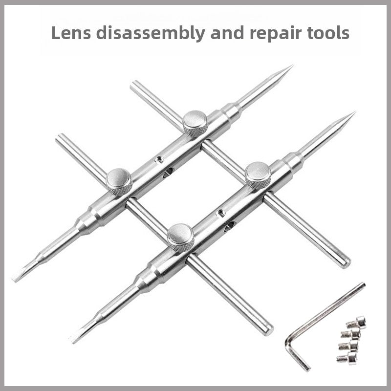 SLR camera lens repair tools, tic-tac-toe wrench, micro-single maintenance, mildew removal, cleaning, microscope dismantling and disassembly Digital camera accessories