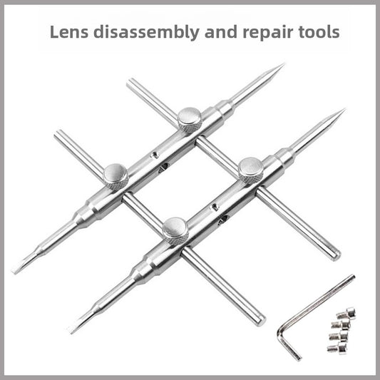SLR camera lens repair tools, tic-tac-toe wrench, micro-single maintenance, mildew removal, cleaning, microscope dismantling and disassembly Digital camera accessories