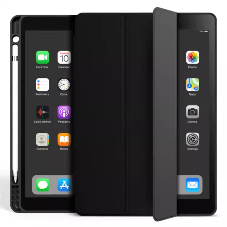 For 10.9 inch pen slot 2020 iPad Air 4 three fold leather case protective case 9.7 tablet Pro13 side sticker protective Accessories