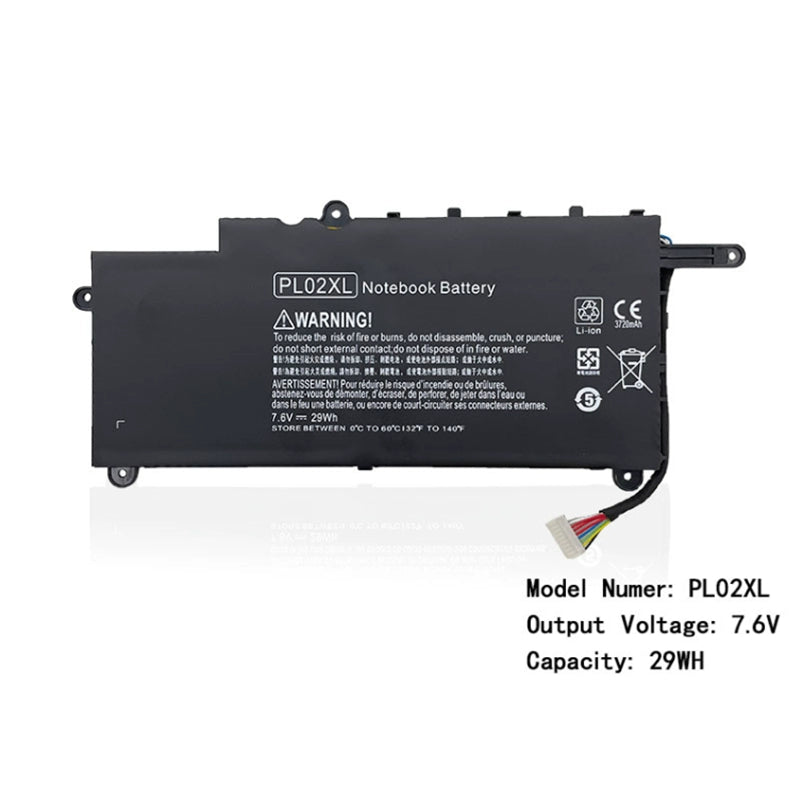 (Shipping fee not include)forfor惠普  Pavilion 11 X360 TPN-C115 11-n029TU  repalcement battery PL02XL