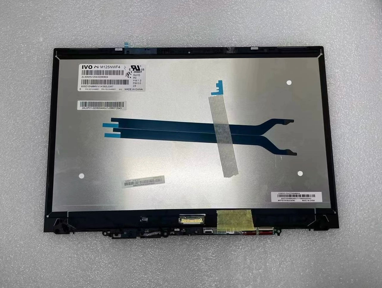 Original Lenovo YOGA 720-12IKB touch LCD screen assembly B125HAN02.2 M125NWF4