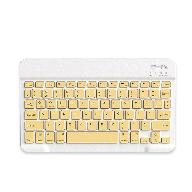 Cross-border bluetooth keyboard ipad phablet universal color mini keyboard lightweight portable mouse set protective Accessories