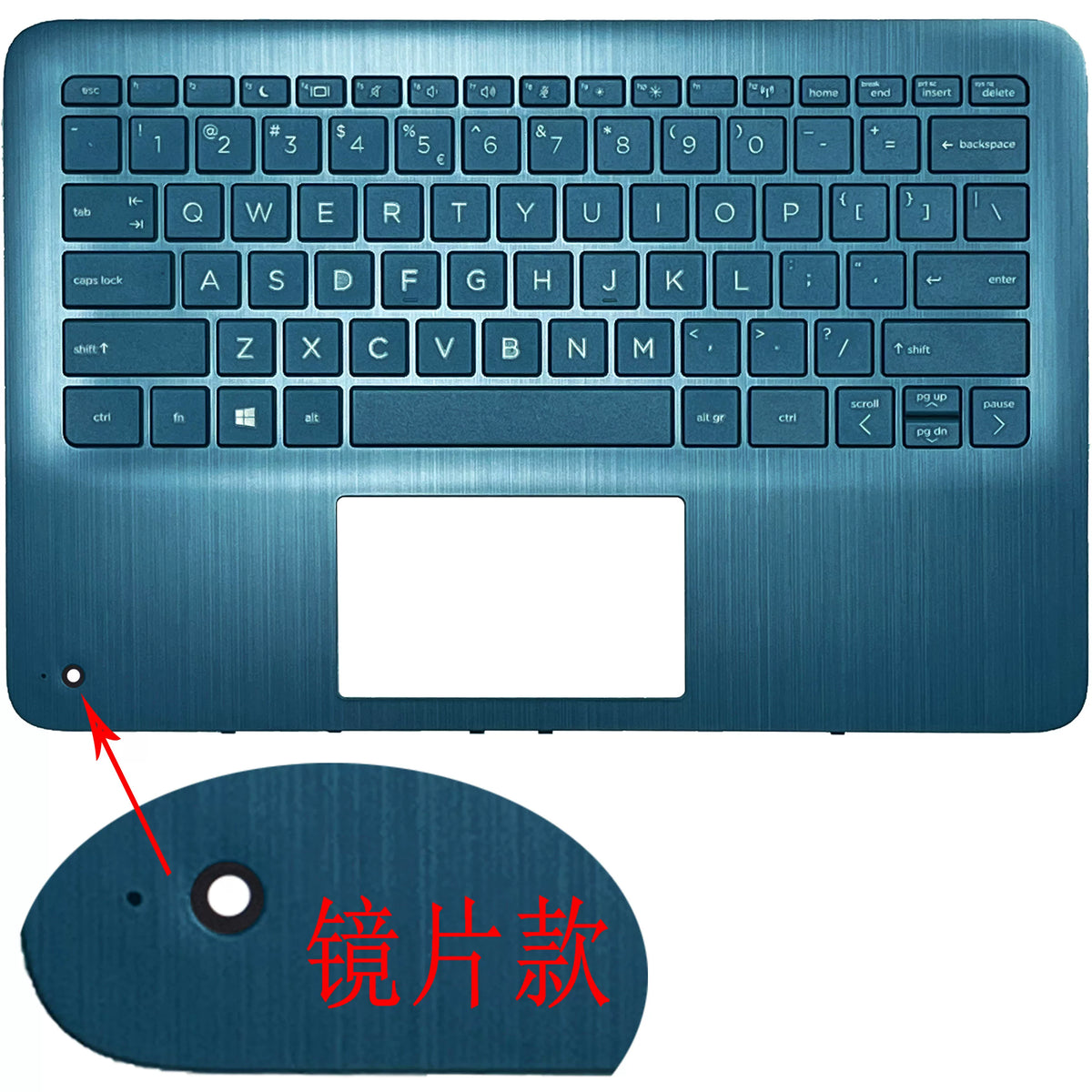 Upper top case palmrest keyboard for HP Probook X360 11 G5 G6 G7 EE C cover case L83983-001 M03758-001 M03759-001 HP Laptop repair parts