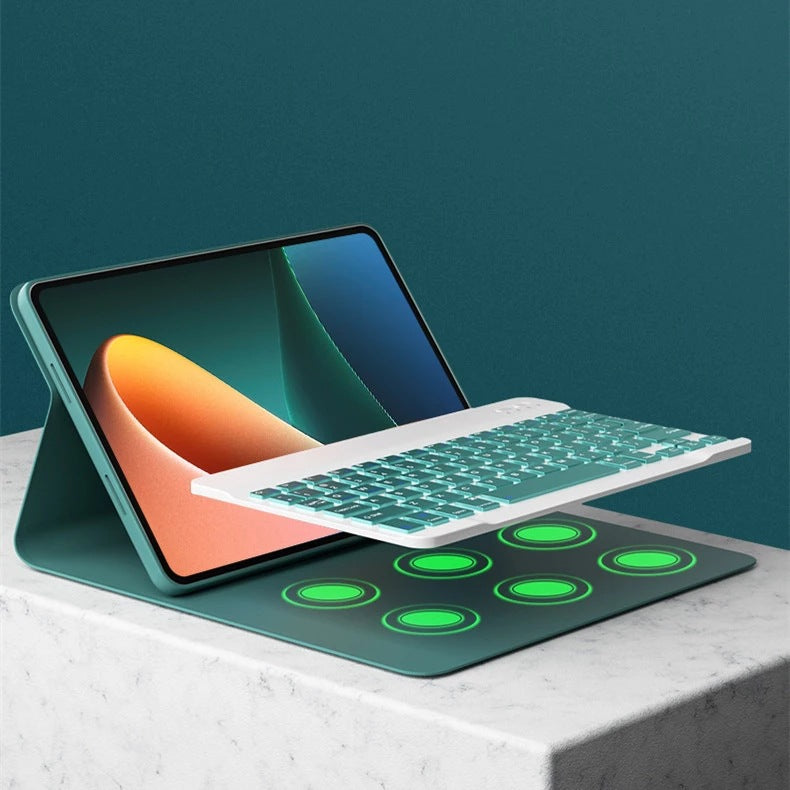 Applicable to Xiaomi tablet 5 Bluetooth keyboard 6 protective case Pro leather case 11 inch Xiaomi Pad6 magnetic keyboard leather case protective Accessories