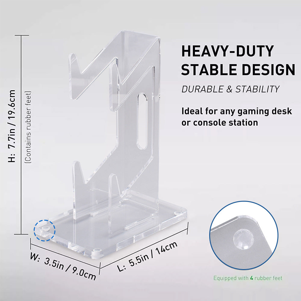Factory spot acrylic gamepad display stand PS4/PS5 handle storage stand desktop handle bracket