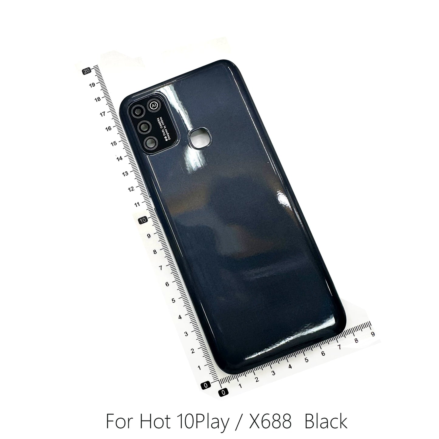 Battery back housing cover for Tecno Infinix Hot 8Lite X650 10Play X688 back case Phone case back cover