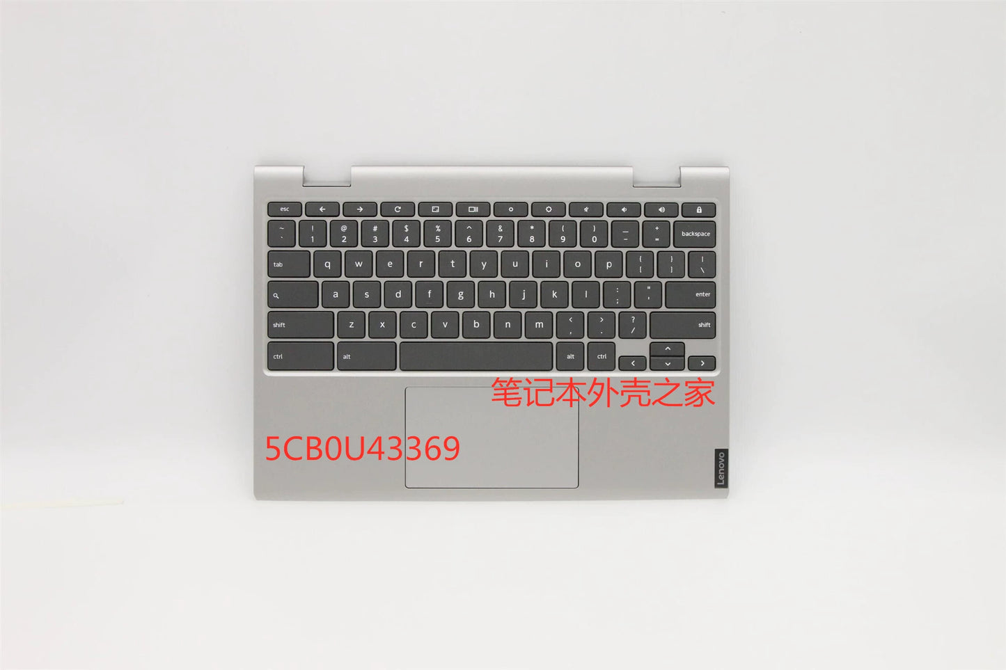 (Shipping fee not included) Lenovo Chromebook C340-11 C case, keyboard, touchpad, silver C340-11 A case B case