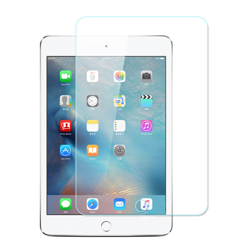 Applicable to Apple 2024pro11 flat tempered film iPad5/6 high definition Mini protective film pro12.9/Air5protective Accessories