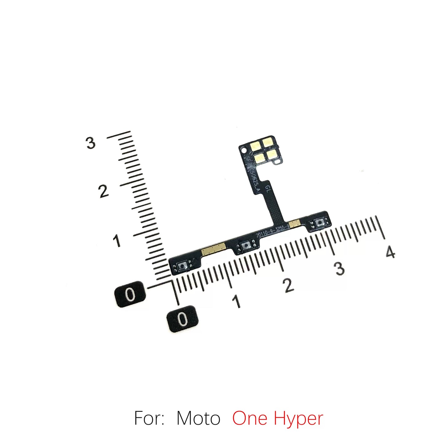For Motorola One Fusion Plus Action Hyper One Zoom Power cable Switch on of ribbon flex cable