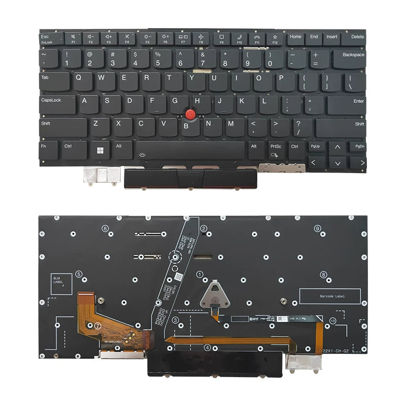 Keyboard for lenovo thinkpad X1 carbon YOGA 2ND 3RD 4/5/6/7TH GEN8 keyboard
