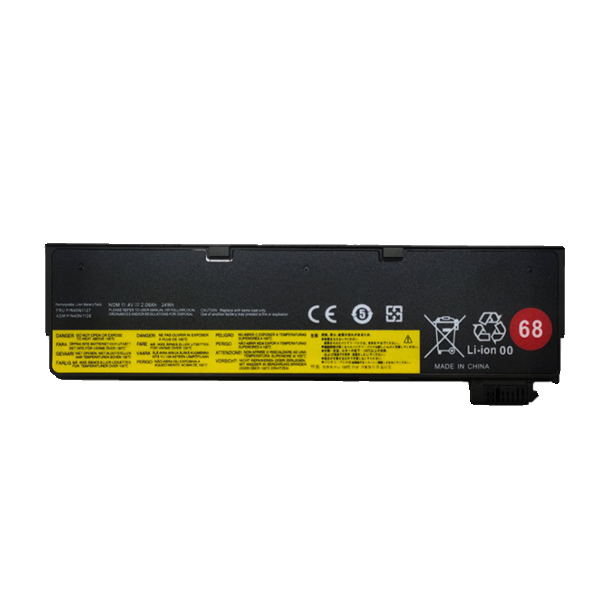 (Shipping fee not include)For  Lenovo  X240 X250 X260 T440 T450S T460 X250 L460  repalcement battery 68