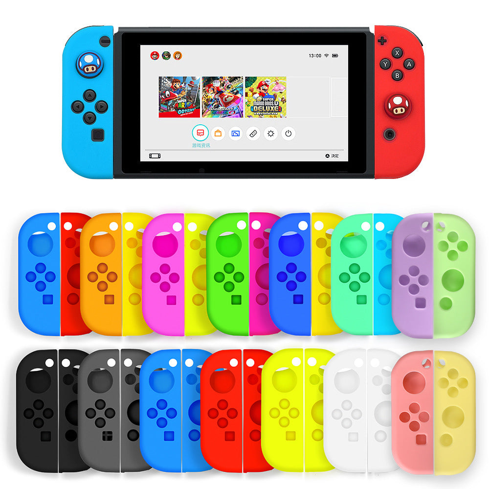 Switch joycon handle silicone cover for Nintendo switch silicone cover handle case
